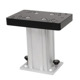 Cannon Aluminum Fixed Base Downrigger Pedestal - 6"