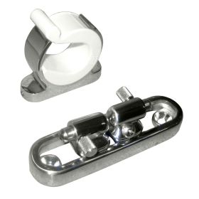 TACO  Stainless Steel Adjustable Reel Hanger Kit w/Rod Tip Holder - Adjusts from 1.875" - 3.875"