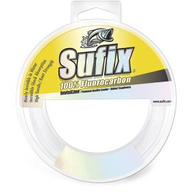 Sufix 100% Fluorocarbon Invisiline&trade; Leader - 50lb - 110yds