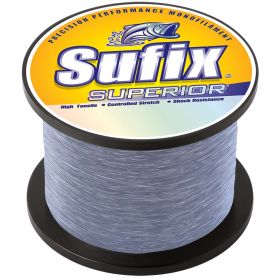 Sufix Superior Smoke Blue Monofilament - 30lb - 7895 yds