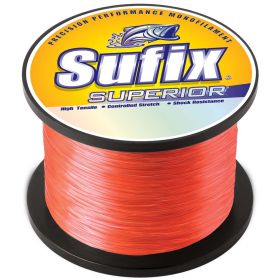 Sufix Superior Neon Fire Monofilament - 30lb - 3950 yds