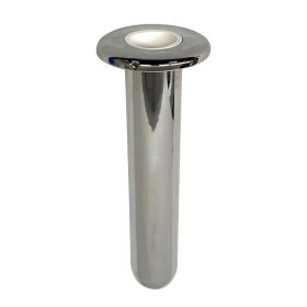 Rupp Large Stainless Steel Bolt-less Rod Holder - 0&deg;