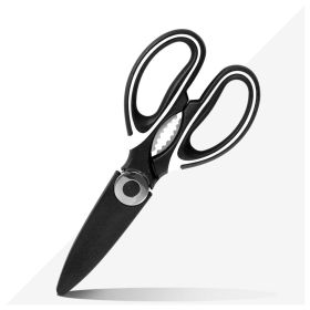 Multifunctional Heavy Duty Ultra Sharp Kitchen Shears with Cover, Stainless Steel Kitchen Scissor with Beer Bottle Opener