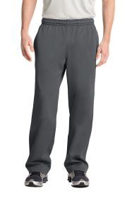 Sport-Tek Sport-Wick Fleece Pant ST237 (Color: Dark Smoke Grey, size: 2XL)