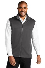 Port Authority Collective Smooth Fleece Vest F906 (Color: GRAPHITE, size: 3XL)